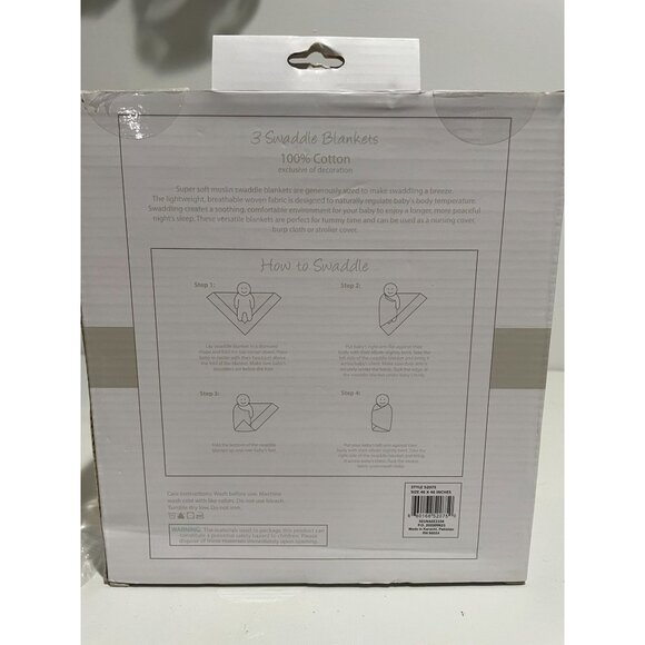 SwaddleMe & Hudson Baby Swaddle Blankets Gift Set - Picture 10 of 11